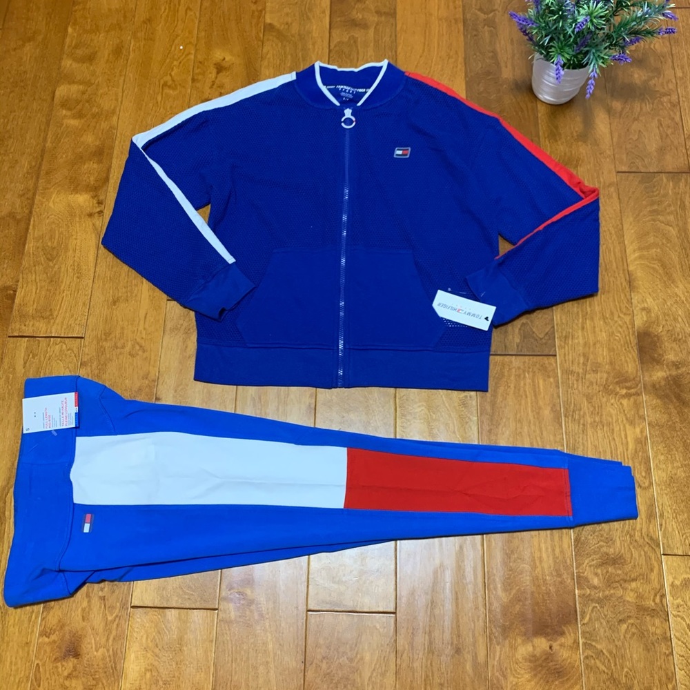 Tommy Hilfiger mesh jacket & zuma pant